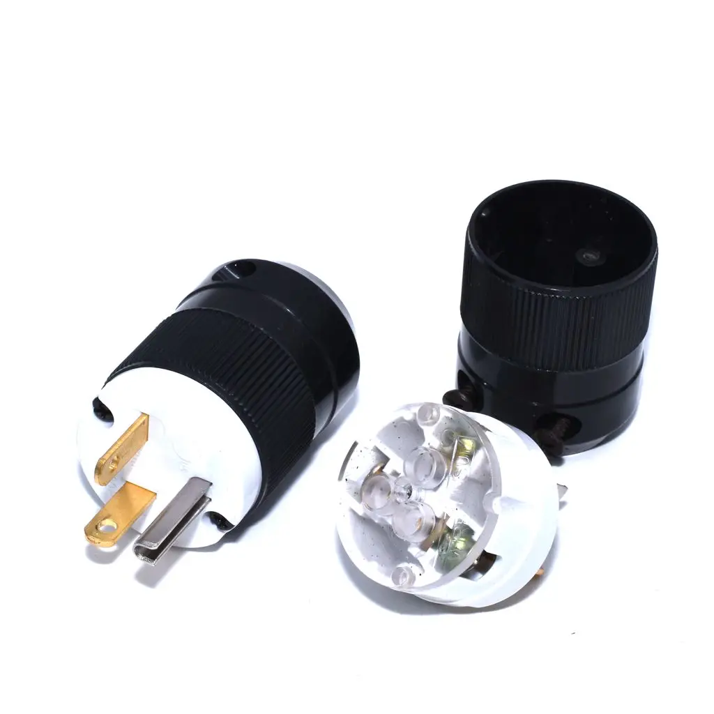 

Nema 5-20P industrial power plug 125V 20A
