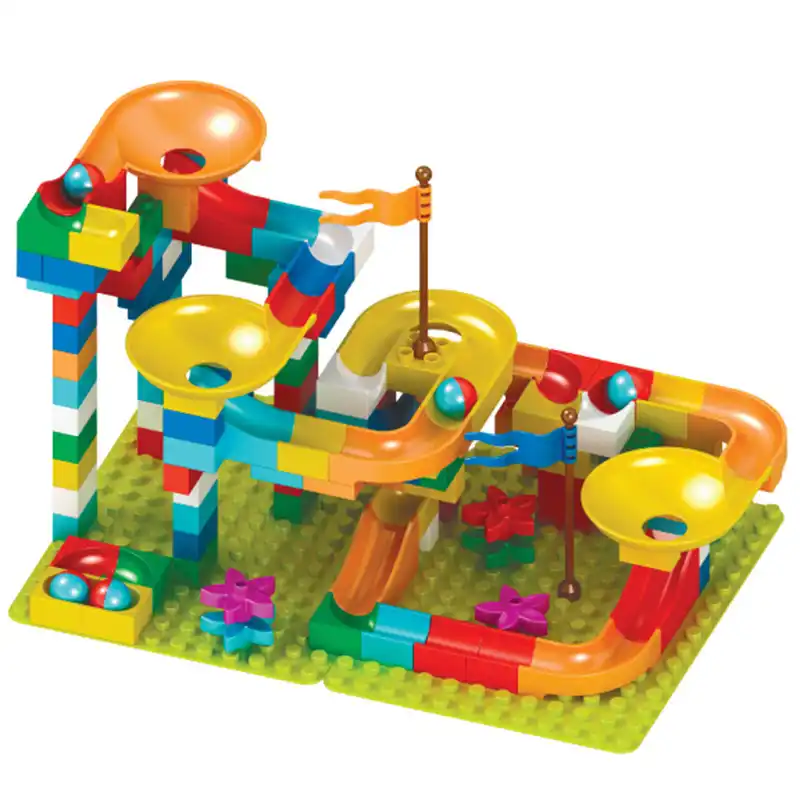 Tracks Marble Runs Elevator Set Maze With Balls Marbles Circuit Ball