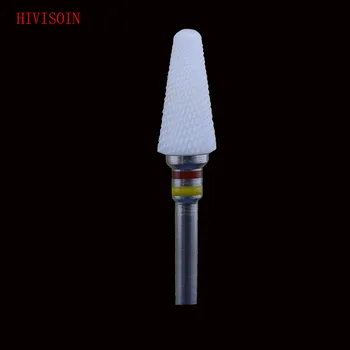 

5 Pcs/Lot White Zirconia Ceramic Dental Lab Burs - Cross cut super fine (0802.040)
