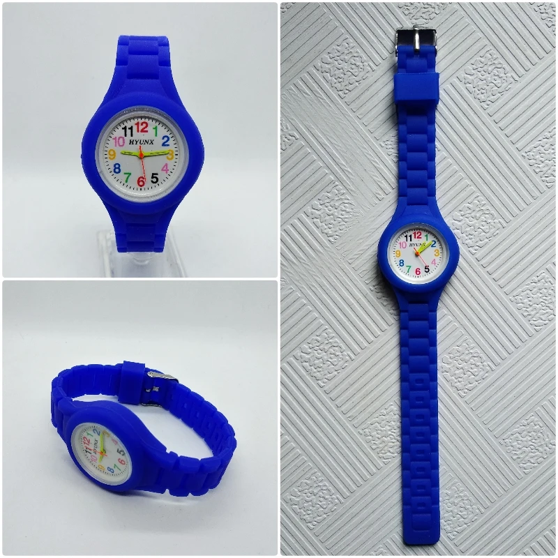 Детские простые женские часы с цифровым узором для девочек и мальчиков, повседневные кварцевые часы, модные женские наручные часы, детские