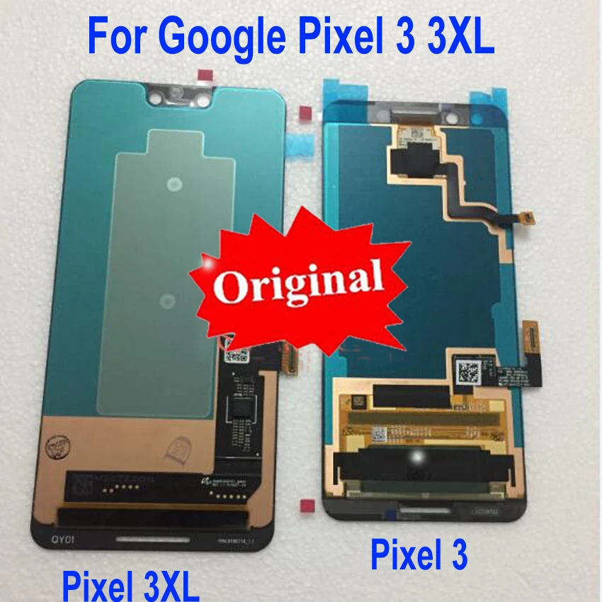 

100% Original Best Working LCD Display Touch Screen Panel Digitizer Assembly Sensor For HTC Google Pixel 3 XL 3XL Phone Parts