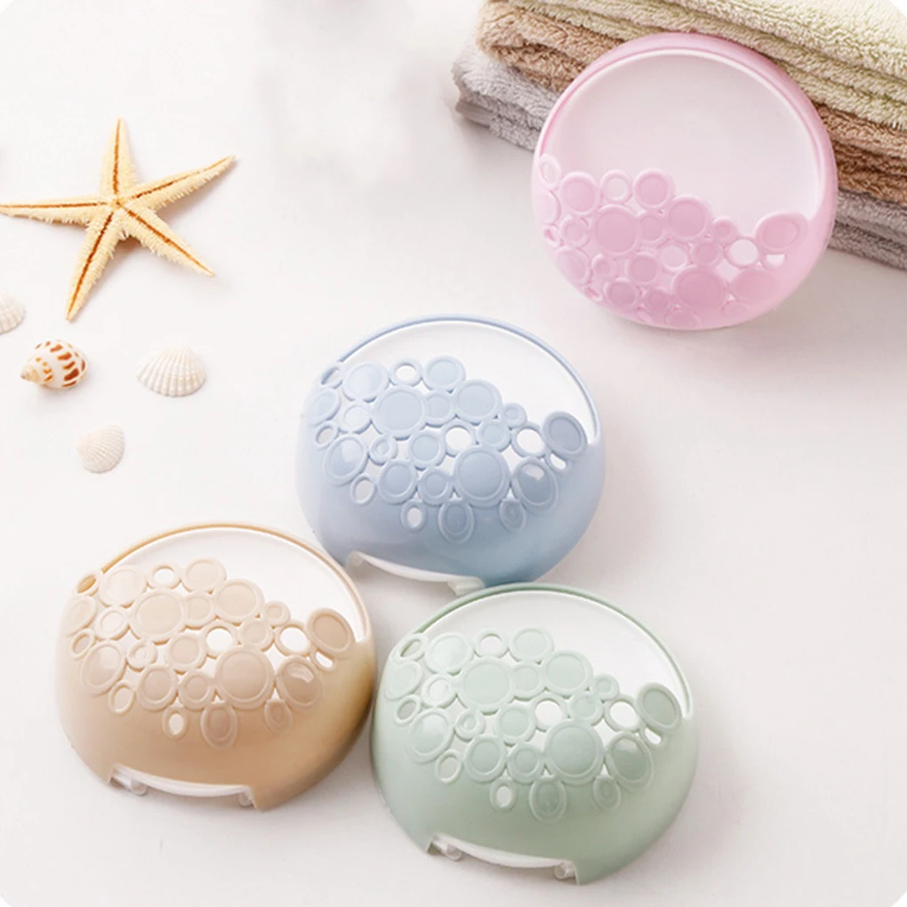 قوية الالتصاق حامل صابون غسيل الأطباق الحائط الحمام دش الصابون التوقف مربع تخزين الجوف منظم رف