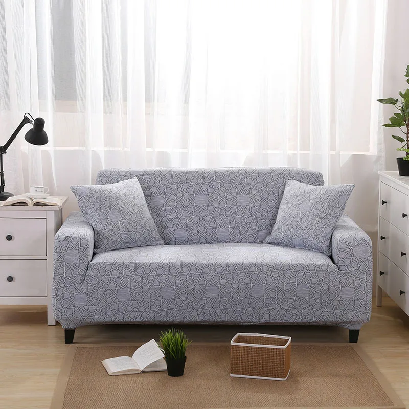

Leaves Sofa Cover Stretch Tightly Sofa Sectional Couch Covers Elastic Sofa Covers For Living Room Couch Cover 1/2/3/4 Seater 1PC
