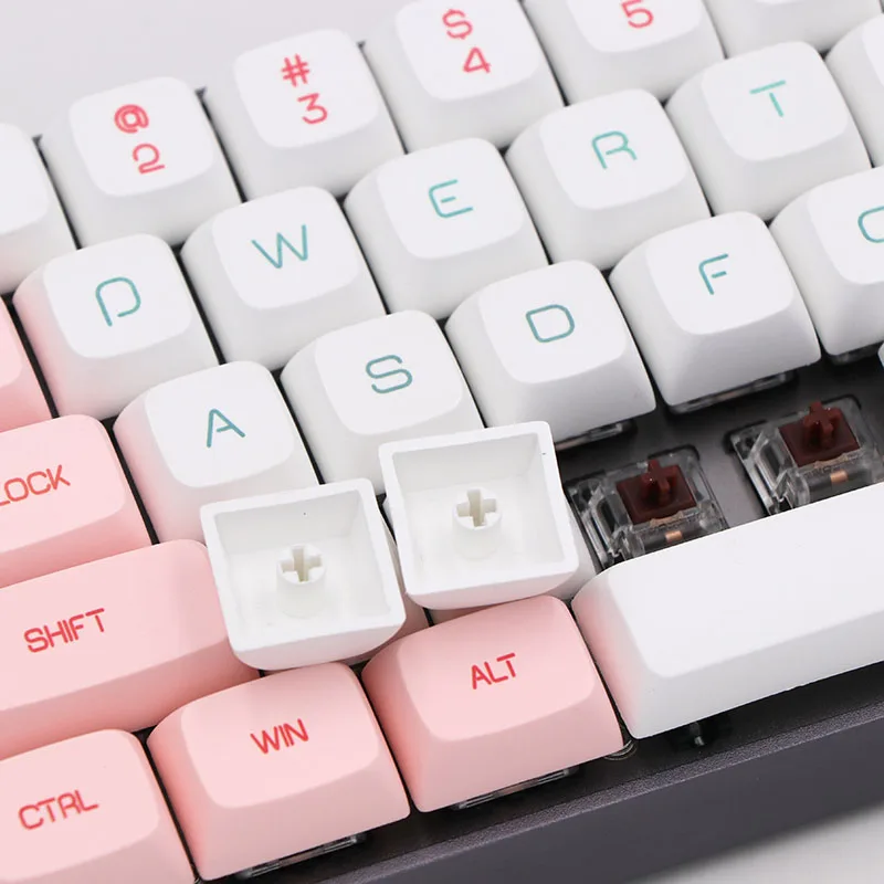BGKC PG Ethermal Dye Sublimation fonts PBT DSA keycap для проводной USB механическая клавиатура Cherry MX