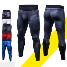 Мужские спортивные штаны для фитнеса, бега, для тренировок, спортивные Леггинсы, спортивные штаны для бодибилдинга, бега, Тонкие штаны