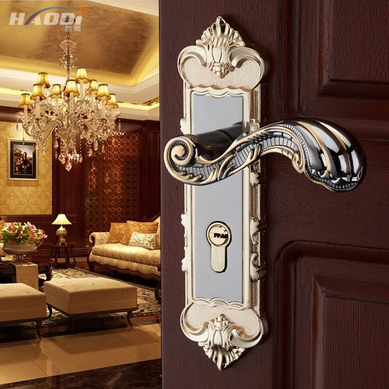 New model Door locks, aluminum material lock Interior door, bathroom