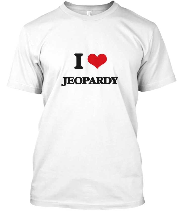 I Love Jeopardy Popular Tagless Tee T Shirtin TShirts from Men's Clothing on