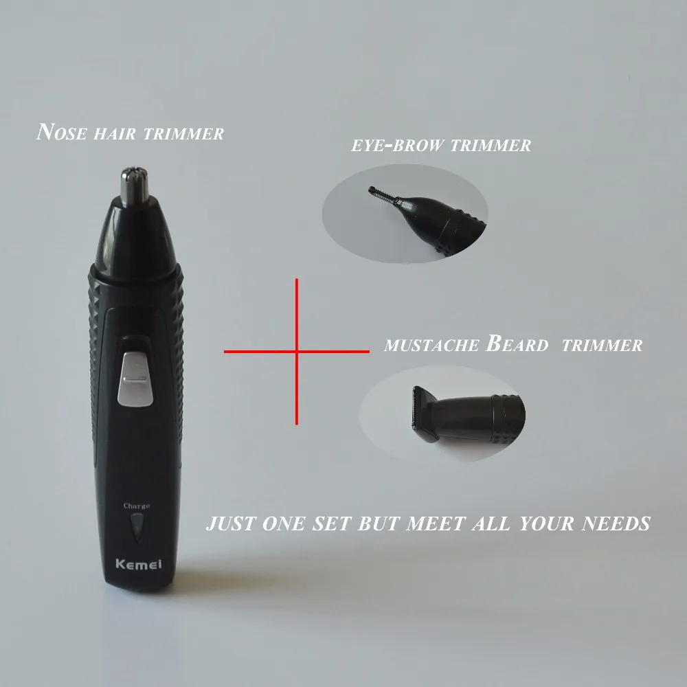 Good Offer for  3 in 1 Electric nose trimmer rechargeable women face care beard shaver for nose & ear men's ear nos