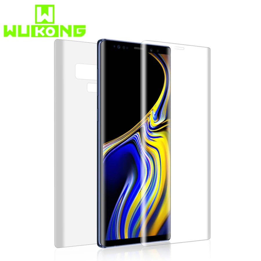 

Transparent Back&Front Screen Protector For Samsung Note9 S9Plus S8 Full Cover Soft Hydrogel Invisible For Samsung S10e S10 Plus