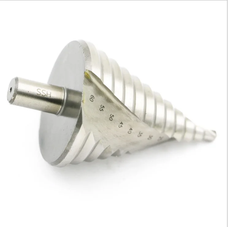 Spiral Groove Step Drill Bit 6-60mm Reamer Reaming Drilling Hole Cut Twist Drill For Iron/Steel Plate/PV Plate/Insulation Board Spiral Groove Step Drill Bit 6-60mm Reamer Reaming Drilling Hole Cut Twist Drill For Iron/Steel Plate/PV Plate/Insulation Board
