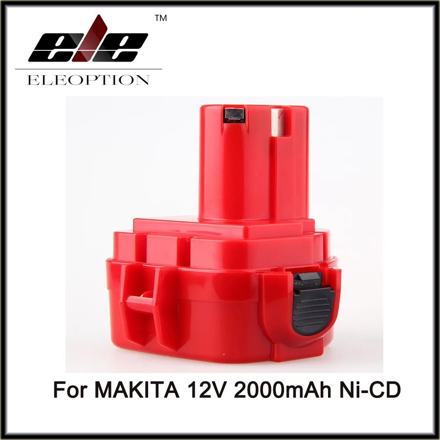 

Eleoption 12V 2000mAh Ni-CD Power Tool Battery for Replacement for MAKITA PA12 1220 1222 192598-2 192681-5 193981-6 638347-8