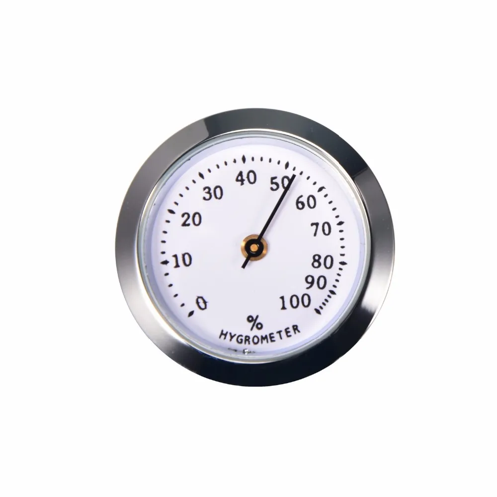 

New 1pcs Cigar Humidor Hygrometer For Cigar Case Humidity Analog Monitor 2.8cm and 3.6cm