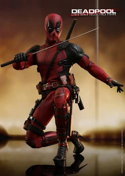 

For Collection Deadpool 2 1/6th scale Deadpool MMS490 31cm Collectible Wade Winston Wilson action Figure doll Toy full set