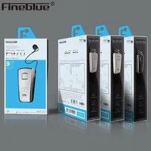 Fineblue F970 Портативный Беспроводной Bluetooth шея клип на телескопического типа бизнес спортивные стереонаушники износ вибрации клип черный