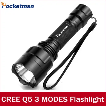 

LED Hunting Flashlight Torch Led Torch C8 light lantern Waterproof High Power For 1x18650 Hiking Camping