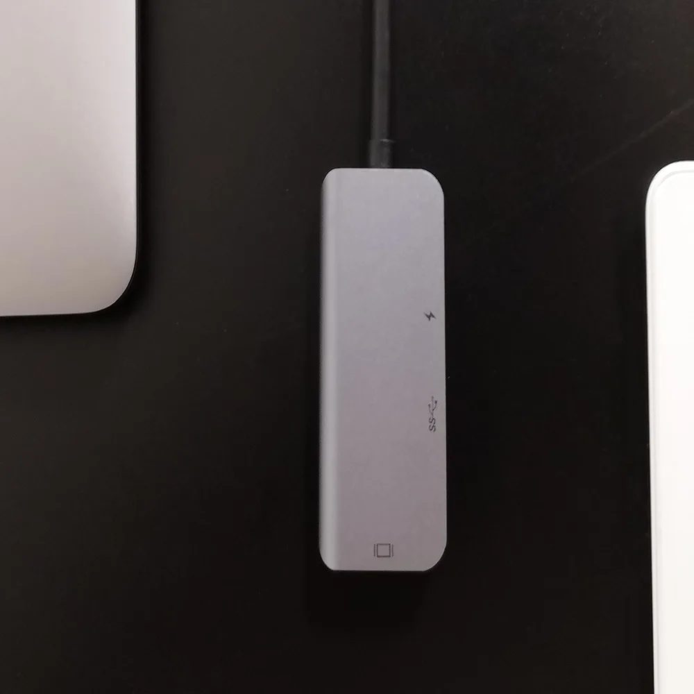 3 в 1 USB C type C к HDMI 4K адаптер док-станция USB3.0 PD втулка для быстрой зарядки Thunderbolt 3 для Macbook pro huawei Matebook samsung s9