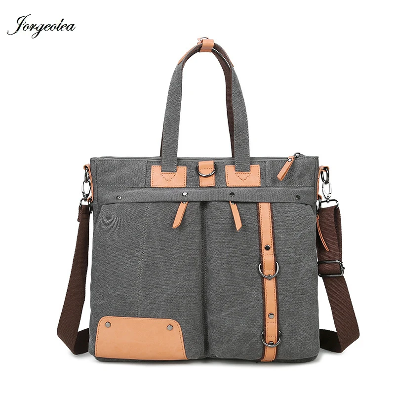 Jorgeolea, Мужская одноцветная сумка-портфель, повседневная сумка, многофункциональная, для путешествий, портфель, деловая сумка, портфель для мужчин, M3141