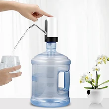Homeleader Electric Rechargable Drinking Water Pump For Bottle Bottled Faucet Water Dispenser Pump Tap Stainless Home
