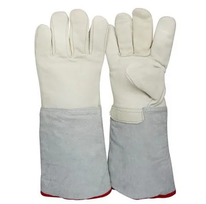 

Anti- low temperature of liquid nitrogen ice cold gloves gloves LNG filling cold frost protective gloves