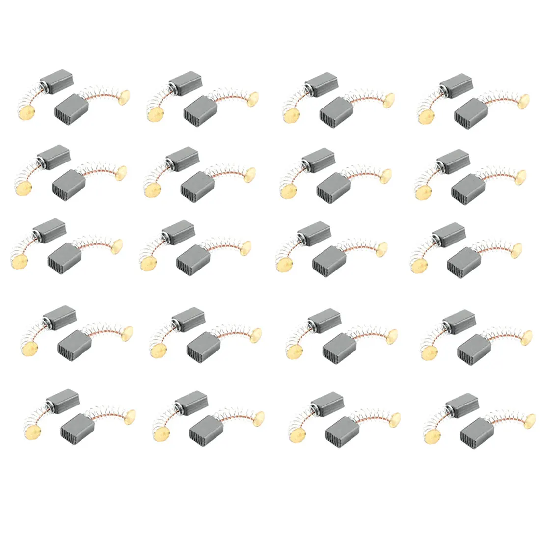 

40 Pcs Carbon Electric Motor Brushes 11Mm X 8Mm X 5Mm For  Drill Screwdriver