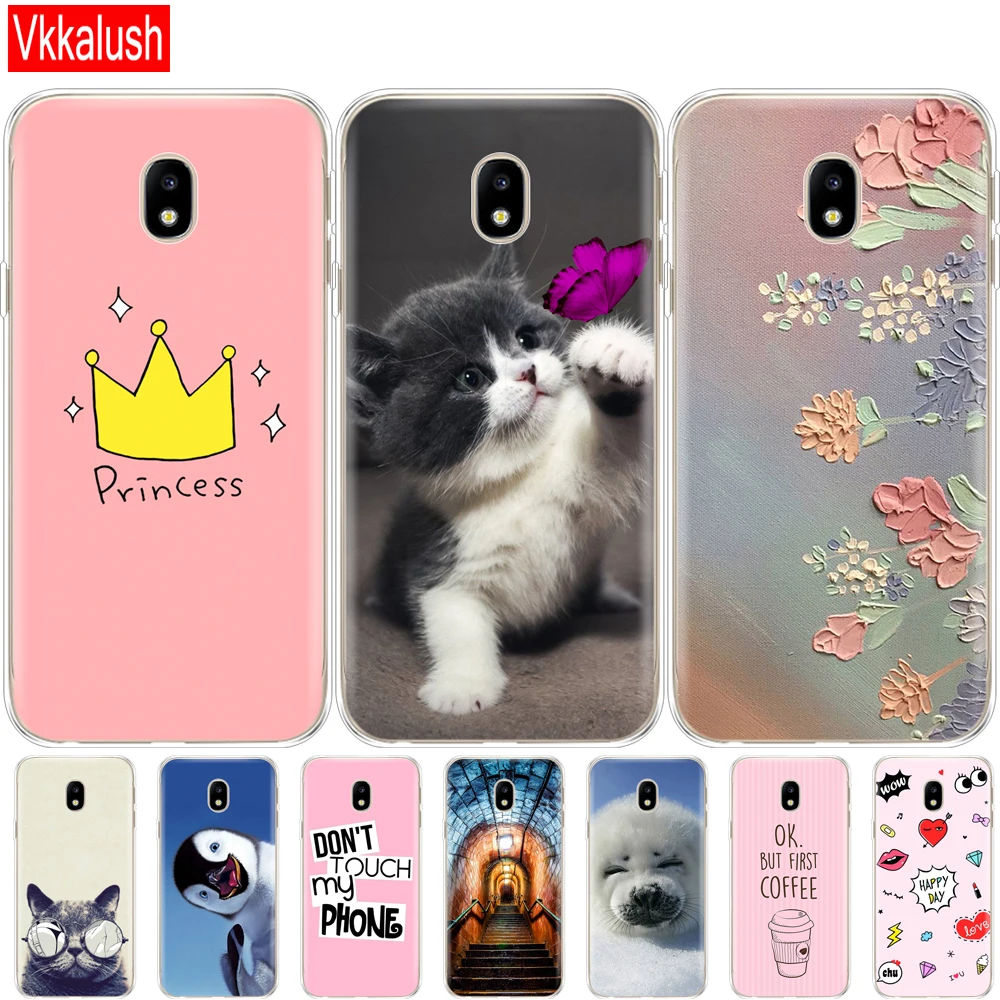 

Case For Samsung Galaxy J3 2017 J330F J3 Pro 2017 Case Soft TPU Silicon Phone Shell Cover For Samsung J3 2017 J330 Cover