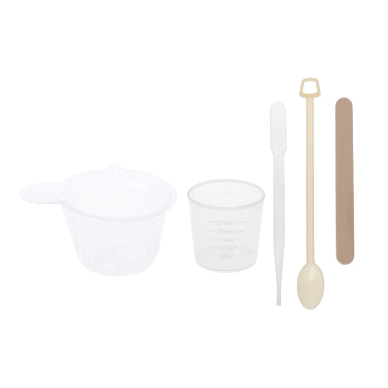 

DIY Epoxy Resin Molds Jewelry Making Tool Kit With Stirrers Droppers Spoons Cups