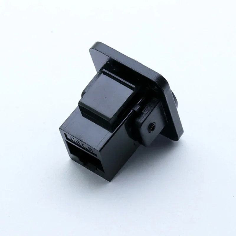 1 шт. разъем RJ45 CAT.6 D Тип 8P8C металлический корпус + медные шпильки монтажный