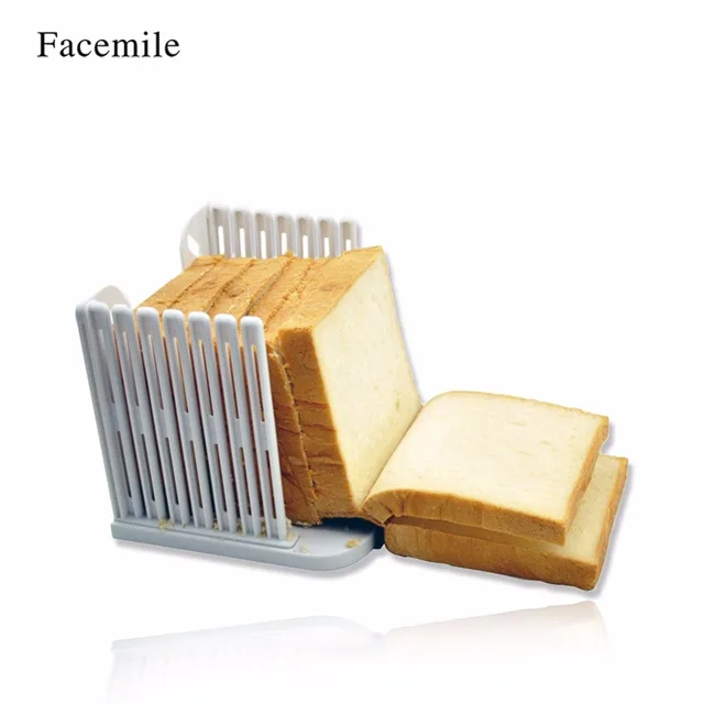 plastic 6 layers adjustable cake bread slicer cutter tool loaf toast