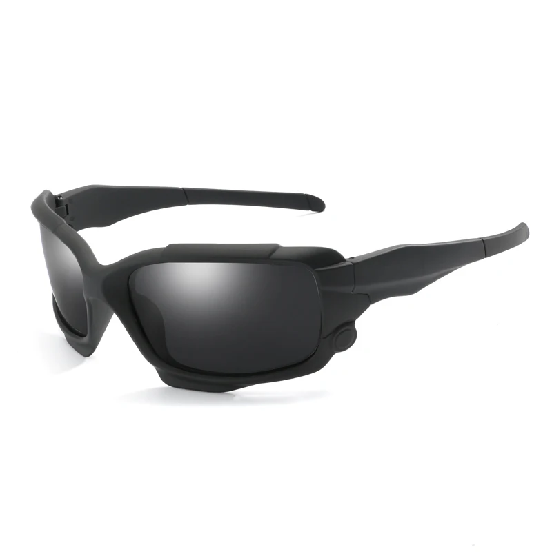 Длинный Хранитель мужские поляризованные солнцезащитные очки HD объектив солнцезащитные очки безопасные очки для вождения очки для спорта на открытом воздухе gafas KP1013 - Цвет линз: Black Grey
