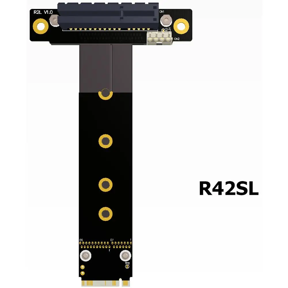 Riser PCIe x4 3 0 PCI E 4x To M.2 для NGFF NVMe M Key 2280 Card Gen3.0 кабель M2 Express удлинитель|Компьютерные