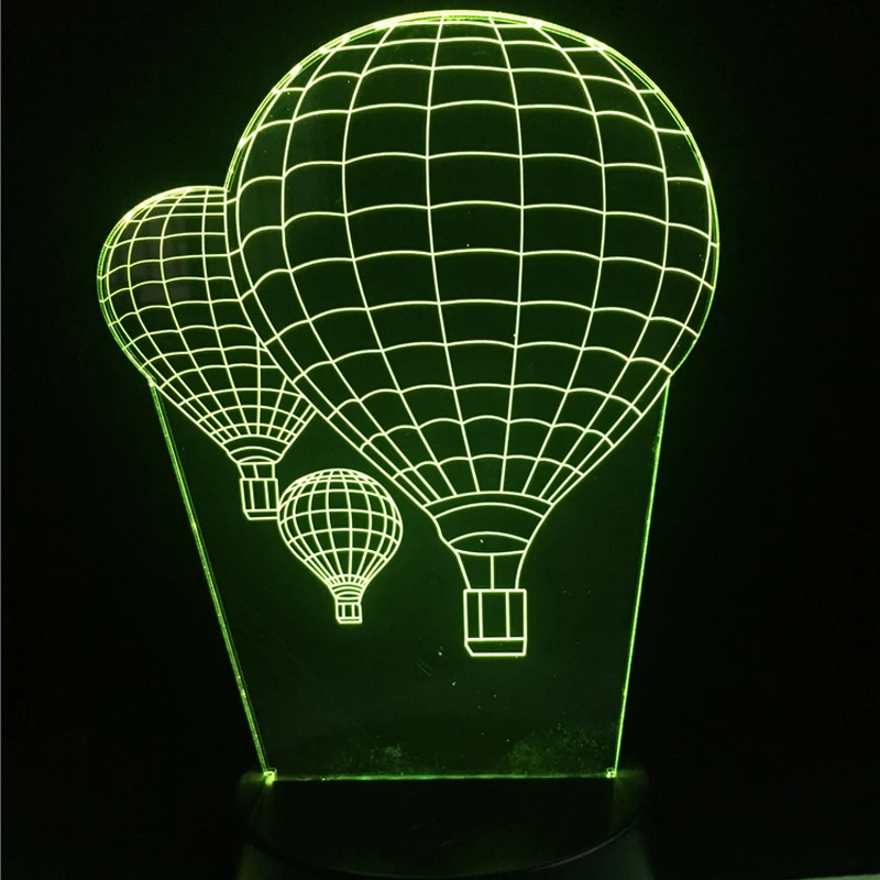 Лампа GAOPIN 3D в форме воздушного шара светодиодсветодиодный Настольная лампа с USB