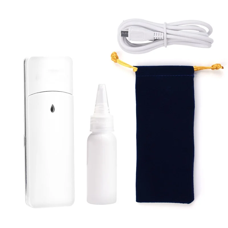 

USB Rechargeable Nano Mist Sprayer Facial Body Nebulizer Steamer Moisturizing Skin Care Mini Portable Face Spray Beauty Device