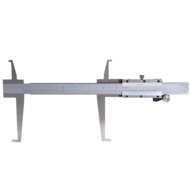 

Inside Groove Vernier Caliper 9-150mm/0.02 Stainless Steel Inner Calipers 2 Claw