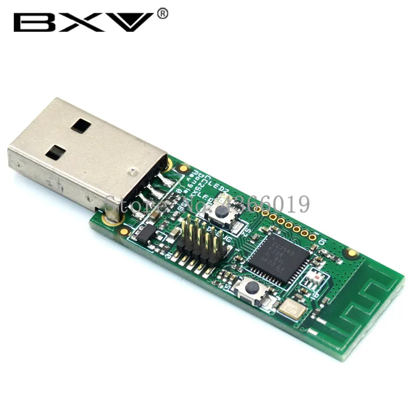 CC2531 CC2540 Zigbee Sniffer Беспроводная плата Bluetooth синий 4,0 модуль захвата ключа USB программатор-загрузчик Кабельный разъем