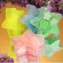 Наборы для ванной Аксессуары для мыла хлопья портативный ароматерапия листок розы туалетное мыло хлопья Z349