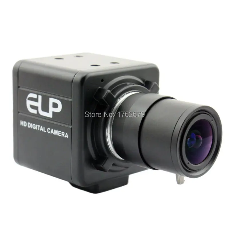 US $37 74 22% OFF|2 8 12mm varifocal CS lens 720P OV9712 MJPEG 30fps Android Linux Windows Mac mini case usb camera for industrial video system-in