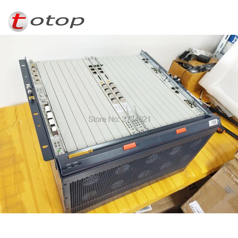 ZTE ZXA10 C300 GPON OLT с 2 * PRWG SCXM GUFQ использовать для GPON/EPON оборудования 1G|Оптоволоконное