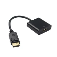 Display Port  DP to HDMI Cable Converter Male to Female Displayport Cable Adapter for Dell Lenovo PC for Raspberry pi 3