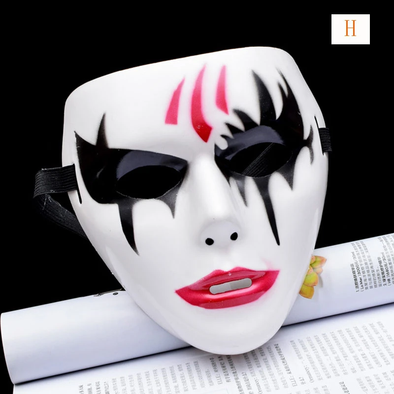 Распродажа маска ужасов клоун для косплея маска призрак маски для Хэллоуина бог смерти взрослый костюм вечерние аксессуары 1 шт