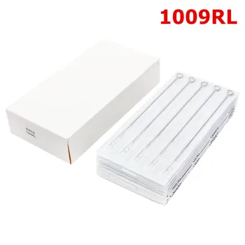 

100PCS 9RL Tattoo Needles Disposable Sterilized Standard Round Liner Tattoo Needles For Tattoo Supply Free shipping