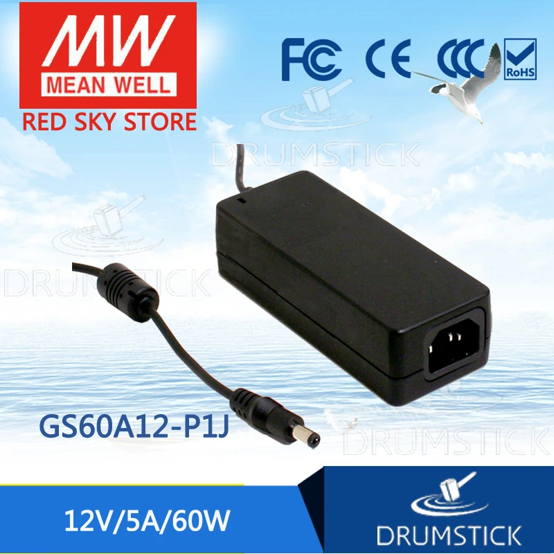 Desktop Industrial Adapter 120W 24V 5A GST120A24-P1M Meanwell AC-DC SMPS GST120A MEAN WELL Switching Power Supply