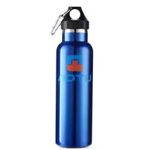 Nuevo Llega El 600 ML de Boca Ancha de Acero Inoxidable Botella de Agua Al Aire Libre Botella de Agua Del Deporte Taza de Viaje Para Ciclismo Escalada