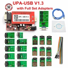 Высокое качество UPA-USB V1.3 Основной блок ЭБУ Чип Tunning UPA USB с 1,3 eeprom адаптер ЭБУ программист низкая цена