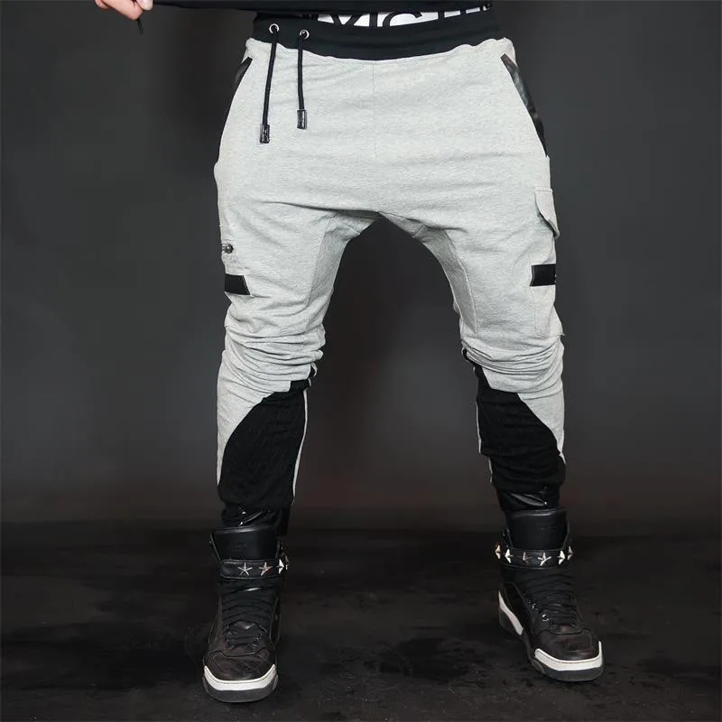 2018 فاشون اللياقة السراويل الطويلة الرجال عارضة sweatpants الفضفاضة عداء ببطء السراويل قيعان الأزياء تركيبها الشارع الشهير الهيب 2018 فاشون اللياقة السراويل الطويلة الرجال عارضة sweatpants الفضفاضة عداء ببطء السراويل قيعان الأزياء تركيبها الشارع الشهير الهيب