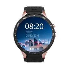 2016 Smartwatch 3G Kingwear KW88 PK Finow X5 X61.39 »Amoled 400*400 Smart Uhr 3G Aufruf 2.0MP Kamera Schrittzähler Herzfrequenz