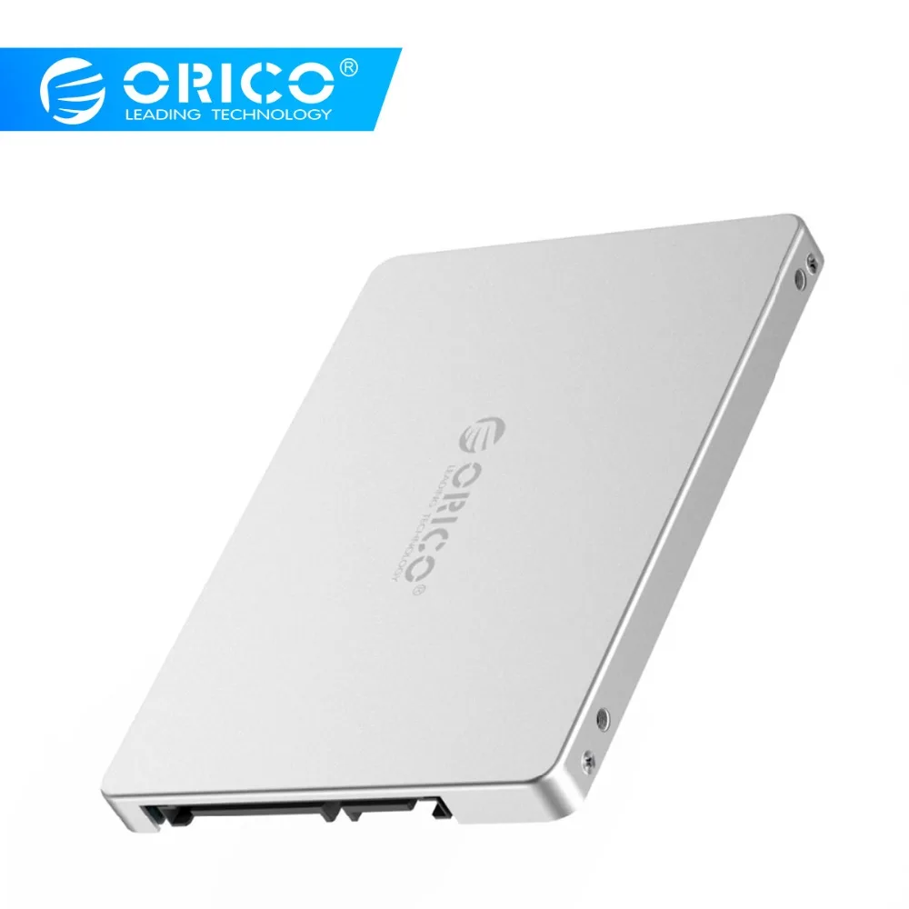 

ORICO Aluminum 2.5 M.2 NGFF/MSATA to SATA Adaptor Convertor High Speed 6Gbps Support 2230 2242 2260 2280 M.2 SSD MSATA/M.2 B-Key