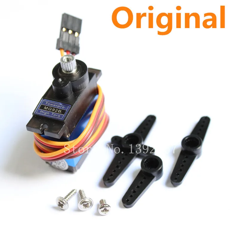 RC Servo Tower Pro MG92B Digital Metal Gear Metallgetriebe 3.5kg Torque For Model Plane JetRC Airplane RC helicopter Parts
