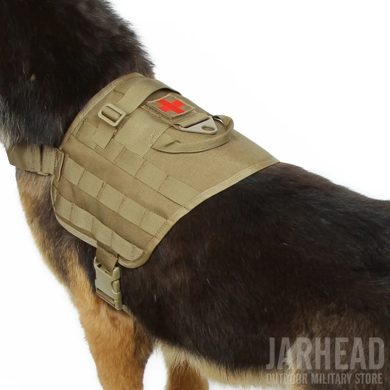 Военный Тактический поводок для собак модульный жилет для прогулки походы Охота водостойкий Молл