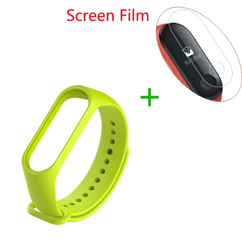 Ремешок силиконовый для Xiaomi Mi Band 3 12 цветов|Смарт-аксессуары| |