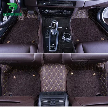 

Top Quality 3D car floor mat for VW Jetta foot mat car foot pad with One Layer Thermosol coil Pad 4 colors Left hand driver